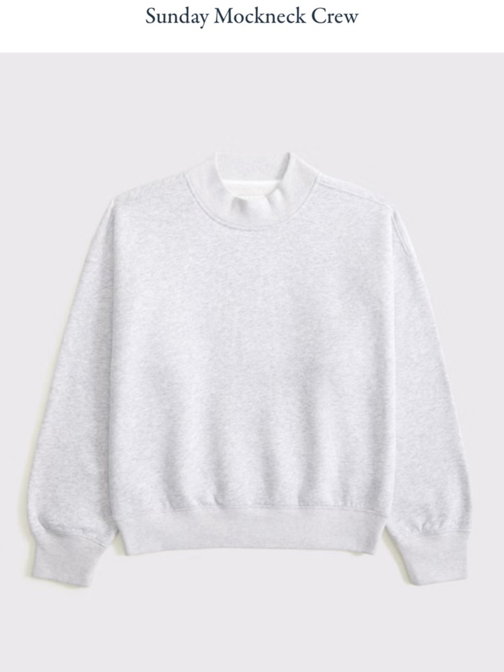 Abercrombie Womens Mockneck